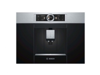 Bosch CTL636ES1 – Automatisk kaffekokare – inbyggd med cappuccinatore – 19 bar – rostfritt stål/svart