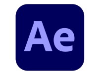 Bilde av Adobe After Effects Cc For Enterprise - Feature Restricted Licensing Subscription New - 1 Bruker - Stat - Value Incentive Plan - Nivå 1 (1-9) - Win, Mac - Multi European Languages