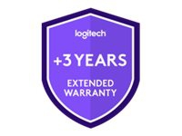Logitech Extended Warranty – Utökat serviceavtal – 3 år – för Rally Display Hub Table Hub