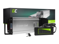 Green Cell - Batteri - 36V, li-ion, rear rack + AC-strømadapter - Li-Ion - 12 Ah - 432 Wh (4-stiftskontakt) Tele & GPS - GPS - Tilbehør