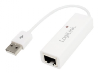 LogiLink Fast Ethernet USB 2.0 to RJ45 Adapter – Nätverksadapter – USB 2.0 – 10/100 Ethernet