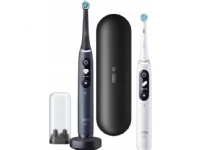 Oral-B iO Series 7 DUO - Elektrisk tannbørstesett - Sort Onyx og Hvit - 2 stk. Helse - Tannhelse - Elektrisk tannbørste