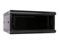 Extralink - Rack skap - 600x600 mm - veggmonterbar - svart - 4U - 19 PC & Nettbrett - Rack skap - Rack skap