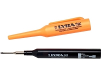 Dybhulspen sort Lyra Ink 15,5 cm inkl. hætte