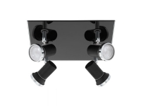 EGLO TAMARA 1 spot 4L black/chrome