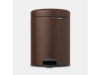 Bilde av Brabantia Newicon, 3 L, Rund, Plast, Brun, Plast, Pedal