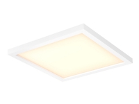 Philips Hue White ambiance Aurelle - Innertakslampa - LED - 24.5 W - varmt till kallt vitt ljus - fyrkantig - vit