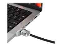 Compulocks Ledge Lock Adapter for MacBook Pro 14 M1, M2 & M3 - Sikkerhetssporlåsadapter - med nøkkellås - for Apple MacBook Pro 14.2 in (M1, M2, M3) PC & Nettbrett - Bærbar tilbehør - Diverse tilbehør