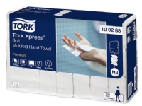 Bilde av Håndklædeark Tork H2 Xpress® Soft Premium Multifold - (21 Pakker X 110 Ark)