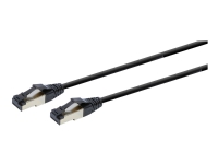 Cablexpert – Patch-kabel – RJ-45 (hane) till RJ-45 (hane) – 10 m – S/FTP – CAT 8 – halogenfri formpressad hakfri – svart