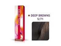 Wella Professionals, Color Touch, Ammonia-Free, Semi-Permanent Hair Dye, 5/71 Light Chestnut Ash Brown, 60 ml