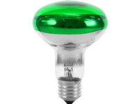 Eurolite 9210410U Halogen-lamp E27 Reflektor 60 W Grøn (Ø x L) 80 mm x 110 mm 1 stk Elektrisitet og belysning - Lyskilder - LED-pærer