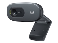 Logitech HD Webcam C270 - Nettkamera - farge - 1280 x 720 - lyd - USB 2.0 PC tilbehør - Skjermer og Tilbehør - Webkamera
