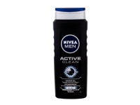 Nivea Active Clean Shower Gel 3in1 500ml Hudpleie - Hudpleie for menn - Dusjsåpe