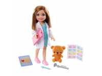 Lalka Barbie Barbie Chelsea kan bli - doktor (GTN88)