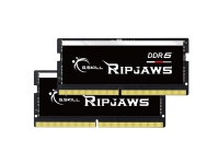 G.Skill Ripjaws – DDR5 – sats – 64 GB: 2 x 32 GB – SO DIMM 262-pin – 4800 MHz / PC5-38400 – CL40 – 1.1 V – ej buffrad