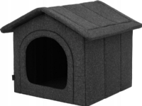 Bilde av Hobbydog R5 Dog House Black Ekolen 60 Cm X 70 Cm X 63 Cm