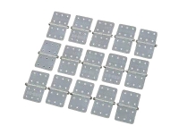 DU-BRO Hinges 11/28 Hængsel Rektangulær Polyamid (L x B) 28 mm x 11 mm 15 stk