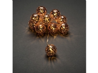 Bilde av Konstsmide Light Set Metal Balls, Kjede, Kobber, Polyvinylklorid (pvc), Stål, Ip20, 10 Lamper, Led