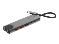 LINQ LQ48015 – Dockningsstation – USB-C / Thunderbolt 4 – HDMI – GigE