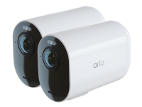 Arlo Ultra 2 XL - Nettverksovervåkingskamera - kule - vannbestandig - farge (Dag og natt) - 3840 x 2160 - lyd - Wi-Fi (en pakke 2) Foto og video - Overvåkning - Overvåkingsutstyr