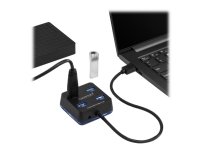 GearLab – Hubb – 4 x USB 3.2 Gen 1 – skrivbordsmodell