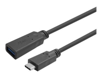 VivoLink – USB-kabel – USB-C (hane) till USB typ A (hona) – USB 3.2 Gen 1 – 0.9 A – 12.5 m – svart