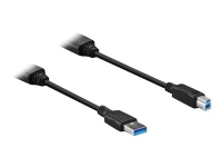 VivoLink – USB-kabel – USB typ A (hane) till USB typ B (hane) – USB 3.2 Gen 1 – 5 V – 1 A – 15 m – aktiv – svart