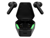 Spillhodetelefoner STREETZ True Wireless Stereo, matt svart / TWS-115