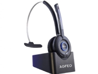 AGFEO 6101543 Kontor/callcenter 49 g Headset Svart