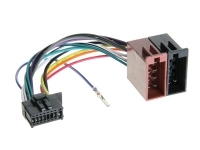 Produktfoto för ACV 453023, Radio adapter cable, Pioneer ISO 16-pin, Svart, Röd
