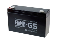 Fiamm PB-6-12 FG11201 Blybatteri 6 V 12 Ah Blyfilt (B x H x D) 151 x 99 x 50 mm Plattkontakt 4,8 mm Underhållsfritt låg självurladdning VDS-certifiering