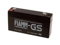 Bilde av Fiamm Pb-6-1,2-4,8 Blybatteri 6 V 1.2 Ah Blyfleece (b X H X T) 97 X 58 X 54 Mm Fladstik 4,8 Mm Vedligeholdelsesfri, Lav Selvafladning