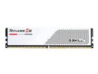 G.Skill Ripjaws S5 - DDR5 - sett - 32 GB: 2 x 16 GB - DIMM 288-pin - 6000 MHz / PC5-48000 - CL30 - 1.35 V - ikke-bufret - ikke-ECC - matt hvit PC-Komponenter - RAM-Minne - DDR5