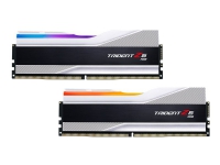 G.Skill Trident Z5 RGB - DDR5 - sett - 64 GB: 2 x 32 GB - DIMM 288-pin - 6000 MHz / PC5-48000 - CL30 - 1.4 V - ikke-bufret - ikke-ECC - metallic sølv PC-Komponenter - RAM-Minne - DDR5