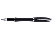 Parker Urban, Svart, Krom, Fyllesystem med patron, Blå, Aluminium, Messing, Krom, Rund spiss, Rustfritt stål