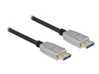 Delock – DisplayPort-kabel – DisplayPort (hane) till DisplayPort (hane) – DisplayPort 2.0 – 1 m – 10K60Hz (10240×4320) support – svart