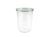 Sylteglas Weck incl låg (743) 850ml Ø10×14,7cm 6stk/pak – (6 stk.)