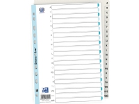 Oxford Strong- Line Register A4 Hvid Pp A-Å, Hvid