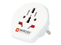 Skross 1.500211-E Universal Typ C (Europlug) Typ A Typ B Typ I (AU) Typ J (CH) Typ L (IT) 100 – 250 V 16 A Vit