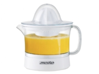 Mesko Home MS 4010, Hvit, 0,5 l, 1 stykker, 1 stykker, 60 W, 1 stykker Kjøkkenapparater - Juice, is og vann - Saftpressere & Slow Juicer