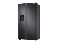 Samsung RS68A8840B1 - Kjøleskap/fryser - side-ved-side med vannautomat, isdispenser - bredde: 91.2 cm - dybde: 71.6 cm - høyde: 178 cm - 634 liter - Klasse F - grafittstål Hvitevarer - Kjøl og frys - Side-by-Side