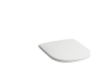 Laufen Lua seat slim QR – Toalettsits med snabbkoppling i smal design toppmonterad vit.
