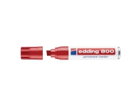 Permanent marker Edding 800, skrå, rød Skriveredskaper - Markør - Permanenttusj
