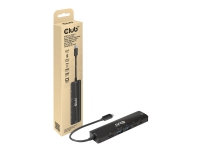Club 3D - Dockingstasjon - USB-C 3.1 Gen 1 - HDMI - GigE PC & Nettbrett - Bærbar tilbehør - Portreplikator og dokking