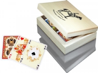 Lux-kort i en treboks med Piatnik-logoen Leker - Spill