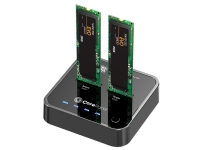 CoreParts MS-CLONER-SATA SSD SATA M.2 USB 3.2 Gen 2 (3.1 Gen 2) Type-C 10 Gbit/s Svart