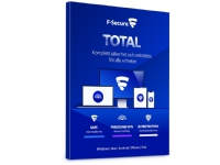 F-Secure Total – Abonnemangslicens (1 år) – upp till 7 enheter – Attach – Win Mac Android iOS – Nordiska