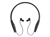 EPOS ADAPT 461 - Ørepropper med mikrofon - i øret - nakkebånd - Bluetooth - trådløs - aktiv støydemping - svart med sølv - Certified for Microsoft Teams