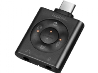 LogiLink UA0365, USB Type-C, 96KHz, 27 mm, 40 mm, 8 mm PC tilbehør - Programvare - Multimedia